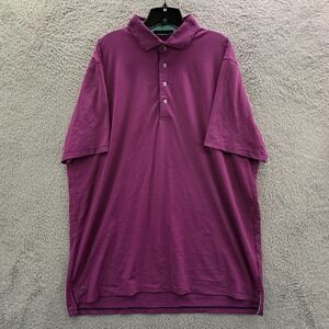 Greyson Polo Shirt Mens Size XXL Golf Striped Purple Blue